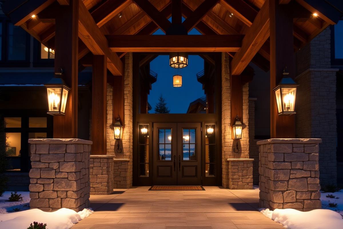 Gas Lanterns & Estate Exteriors